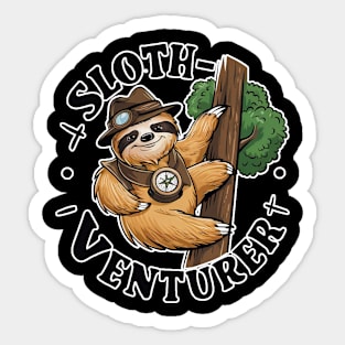 Sloth Lover - Sloth-Venturer Sticker